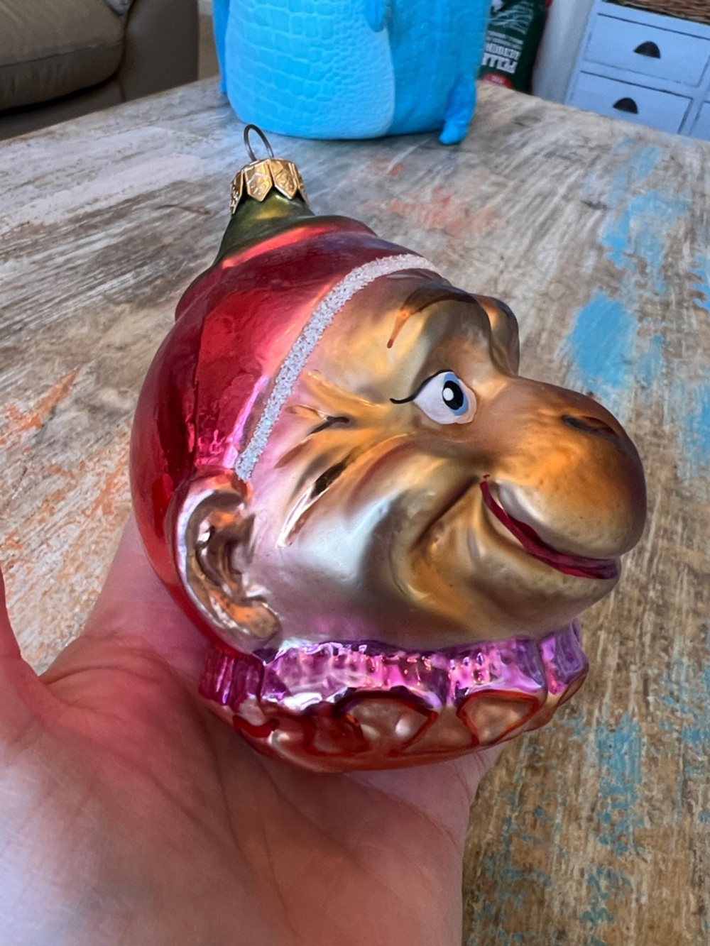 Vintage Christopher Radko Monkey Ornament - Picture 6 of 10